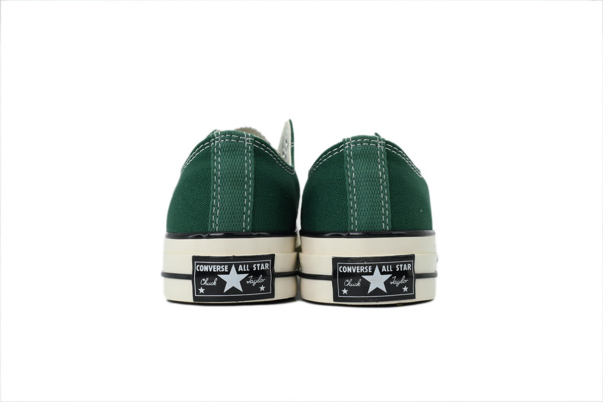 Converse Chuck 70 Women's Men's Shoes | Dark Green Low-Top Canvas Sneakers