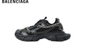 Balenciaga Track men's shoes  women sneakers - Black with Chain Detail