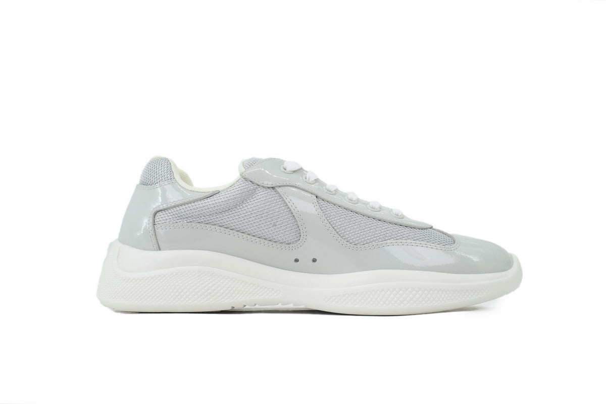 Prada America's Cup Sneakers slip ons womens  prada designer mens shoes grey