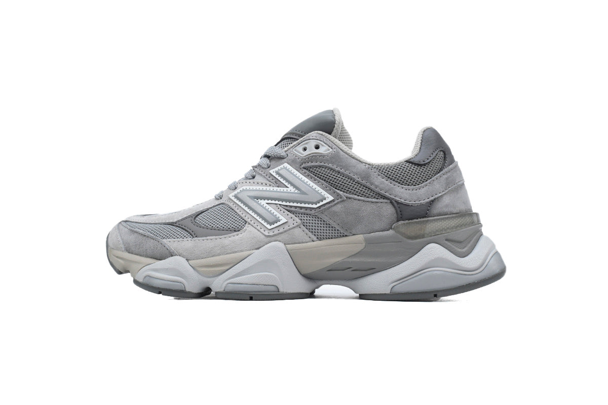 New Balance 9060 Women's & Men's Grey Chunky Retro Sneakers