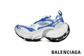 Balenciaga Runner men's shoes  women sneakers – White & Blue