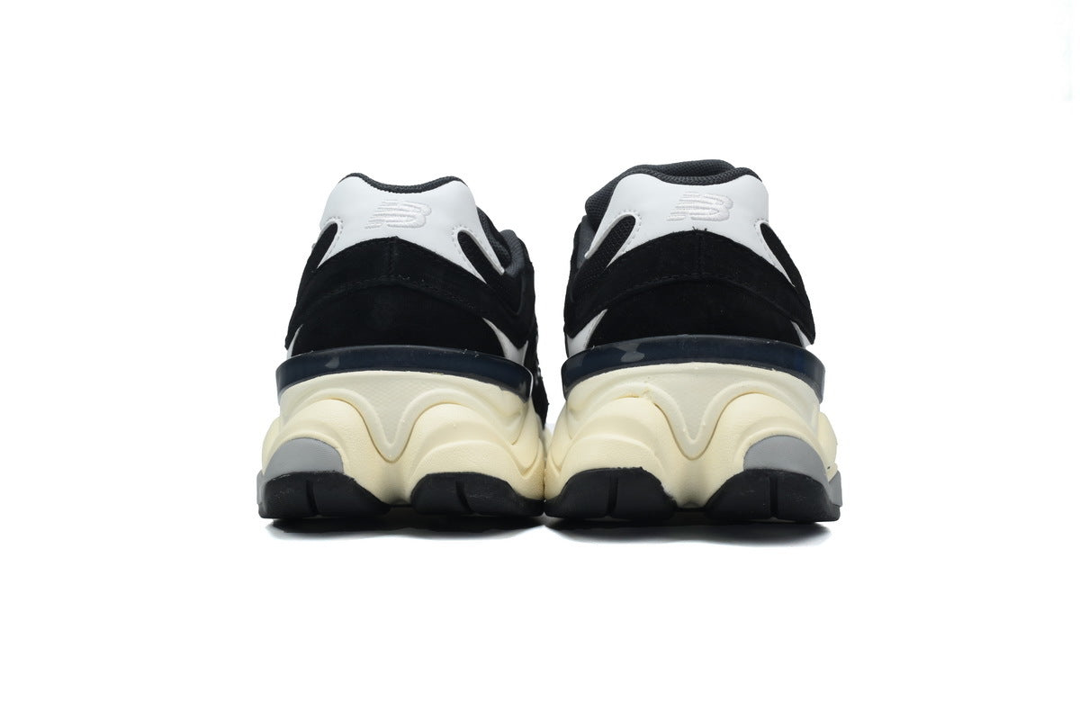 New Balance 9060 Women's & Men's Chunky Retro Sneakers - Black & Cream
