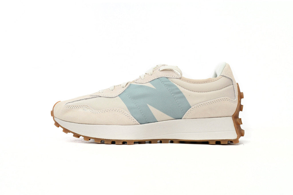 New Balance 327 Women's & Men's Retro Sneakers - Cream & Light Blue