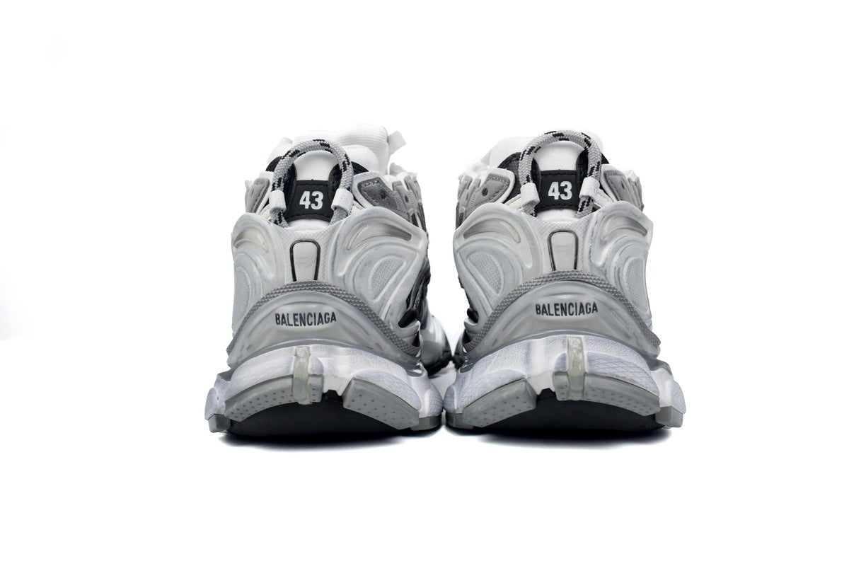 Balenciaga men's shoes Track Runner Sneaker – Distressed Low-Top  balenciaga runners grey