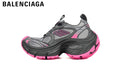 Balenciaga Cargo men's shoes  women sneakers — Dark Gray / Hot Pink