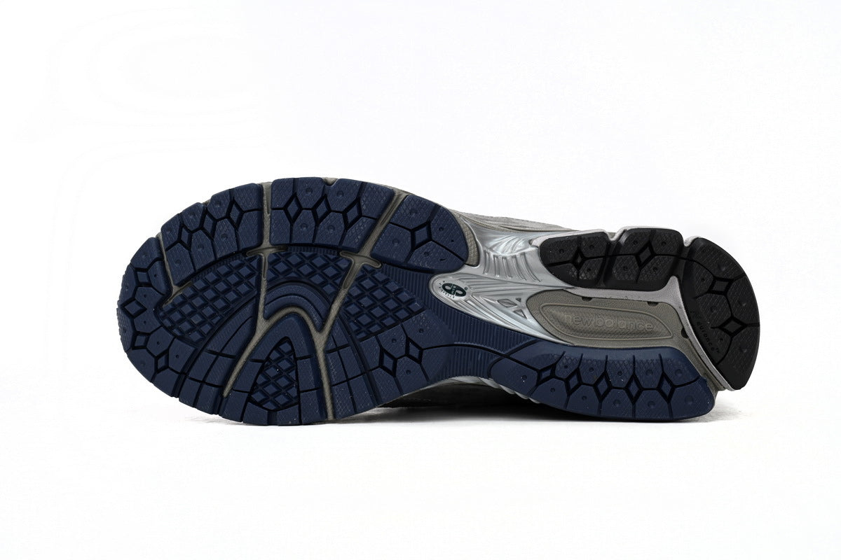 New Balance 2002R Women's & Men's Grey & Navy Retro Lifestyle Sneakers