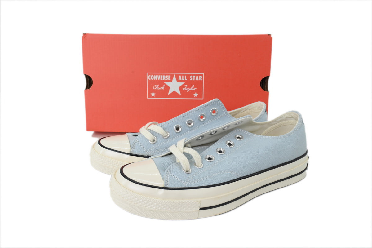 Converse Chuck 70 Women's Men's Light Blue Low-Top Canvas Sneakers