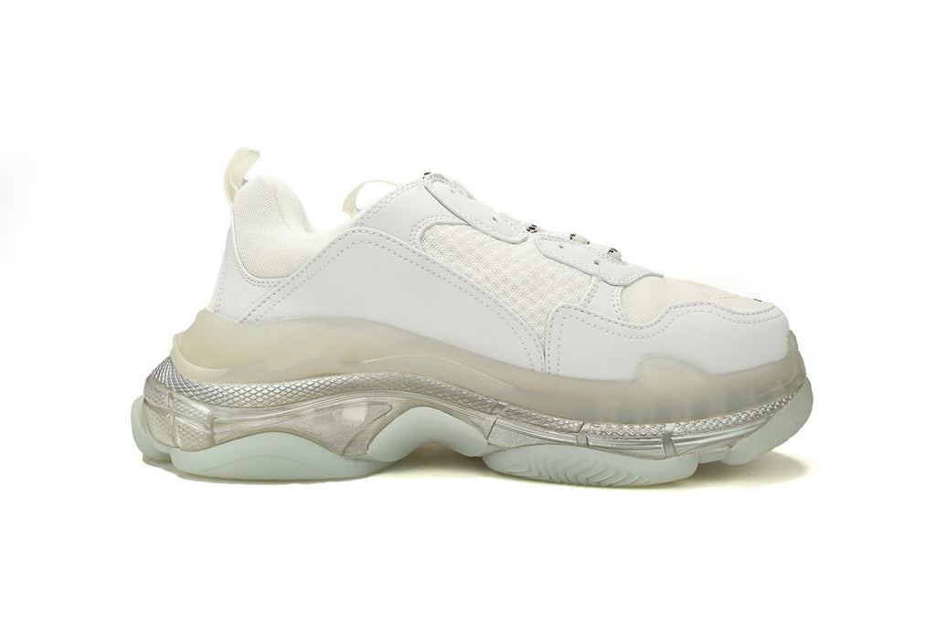 Balenciaga men's shoes Track  Triple S Clear Sole Sneakers balenciaga runners  White