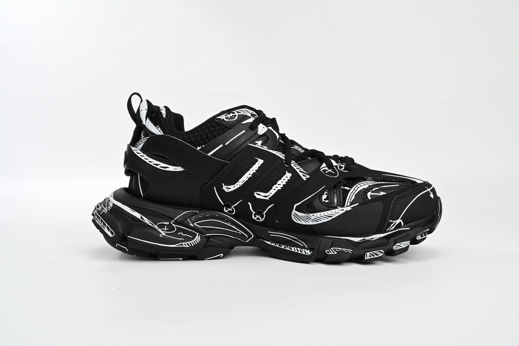 Balenciaga men's shoes Track Sneaker  balenciaga runners black