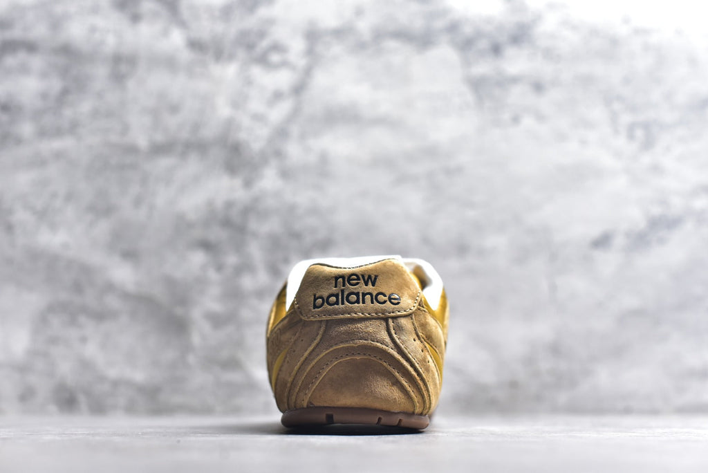 New Balance 530 Women's & Men's Mustard Yellow & Brown Low-Profile Retro Sneakers