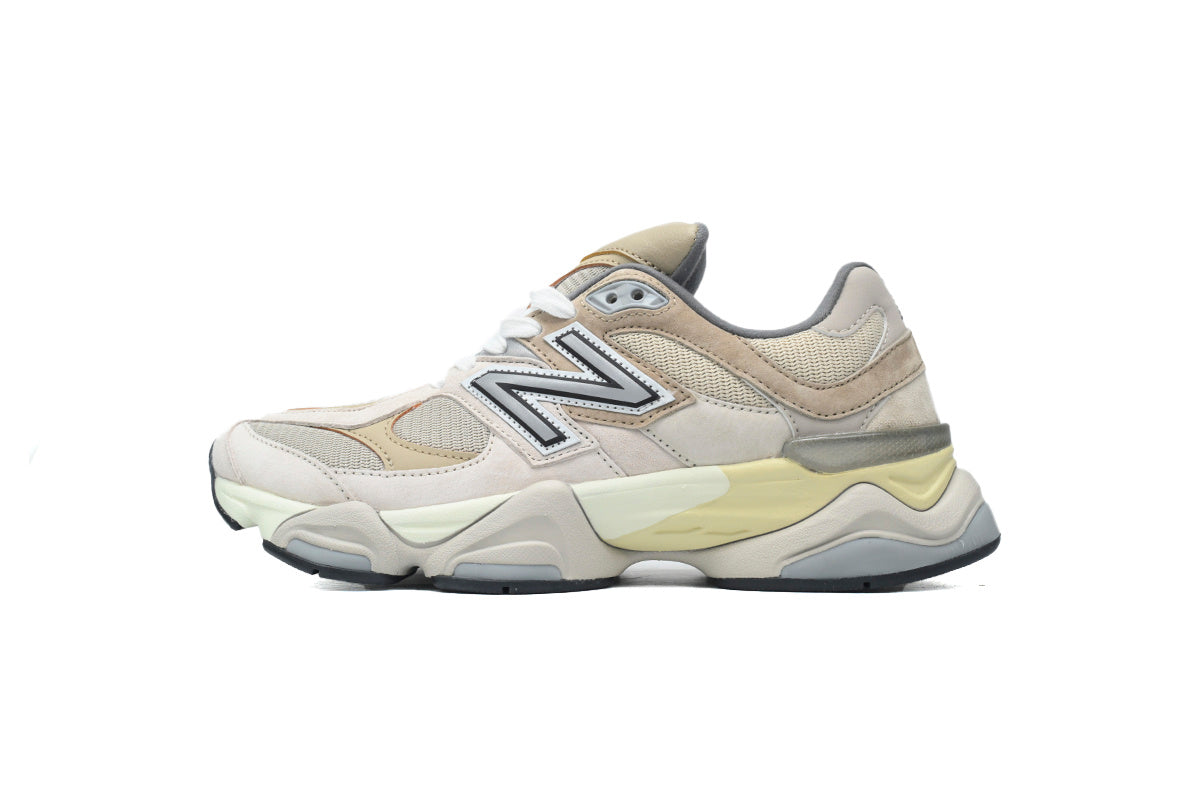 New Balance 9060 Women's & Men's Chunky Retro Sneakers - Beige & Grey