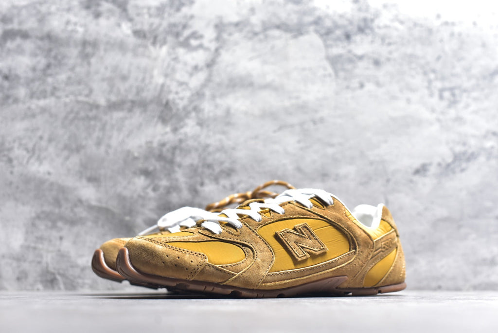 New Balance 530 Women's & Men's Mustard Yellow & Brown Low-Profile Retro Sneakers
