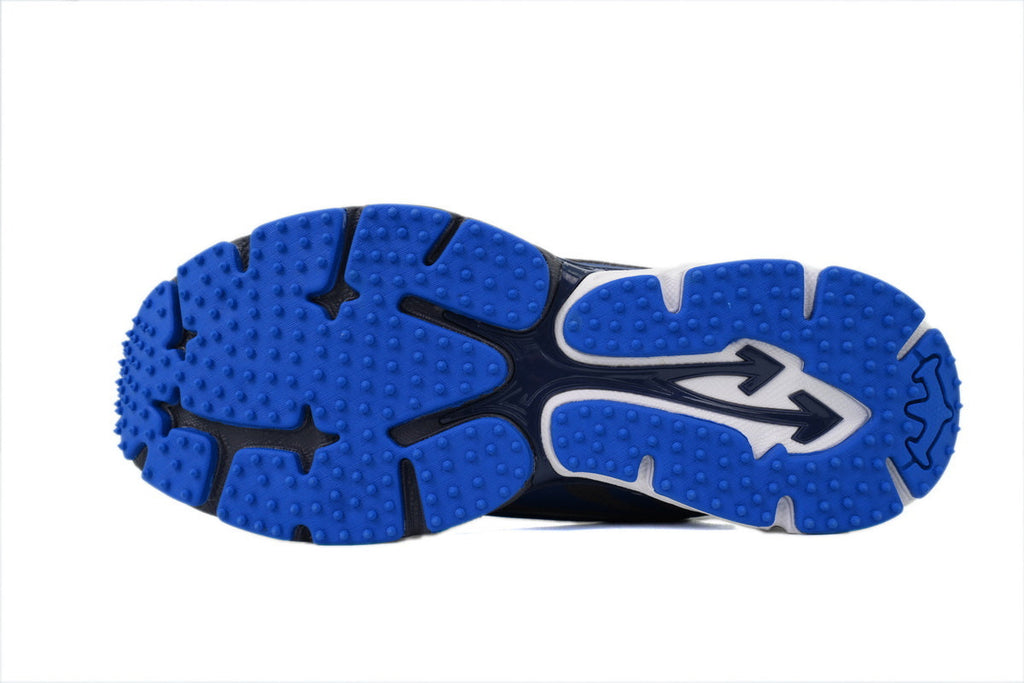 Off-White Be Right Back Women's Men's Royal Blue & Gray Chunky Sneakers