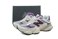 New Balance 9060 Women's & Men's White Purple Cream Chunky Retro Sneakers