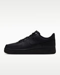 Nike Air Force 1 '07 Triple Black Sneakers mens low top shoes