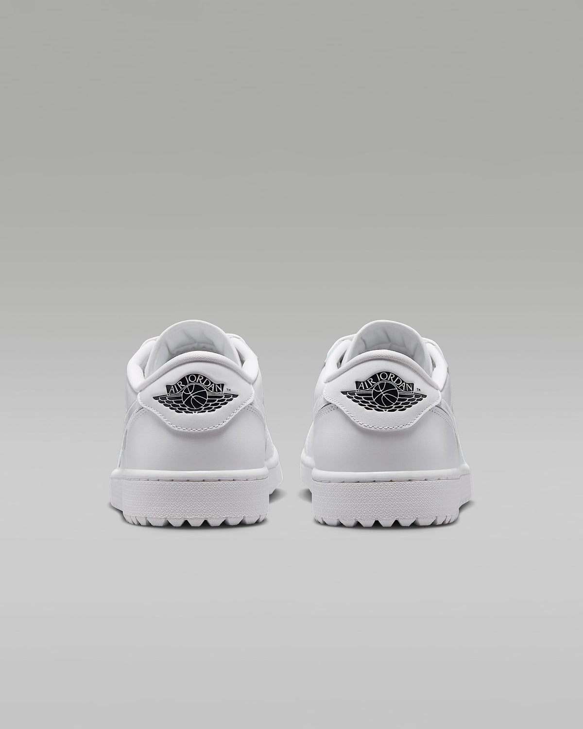 nike mens low top shoes Air Jordan 1 Low G Golf Triple White Sneakers
