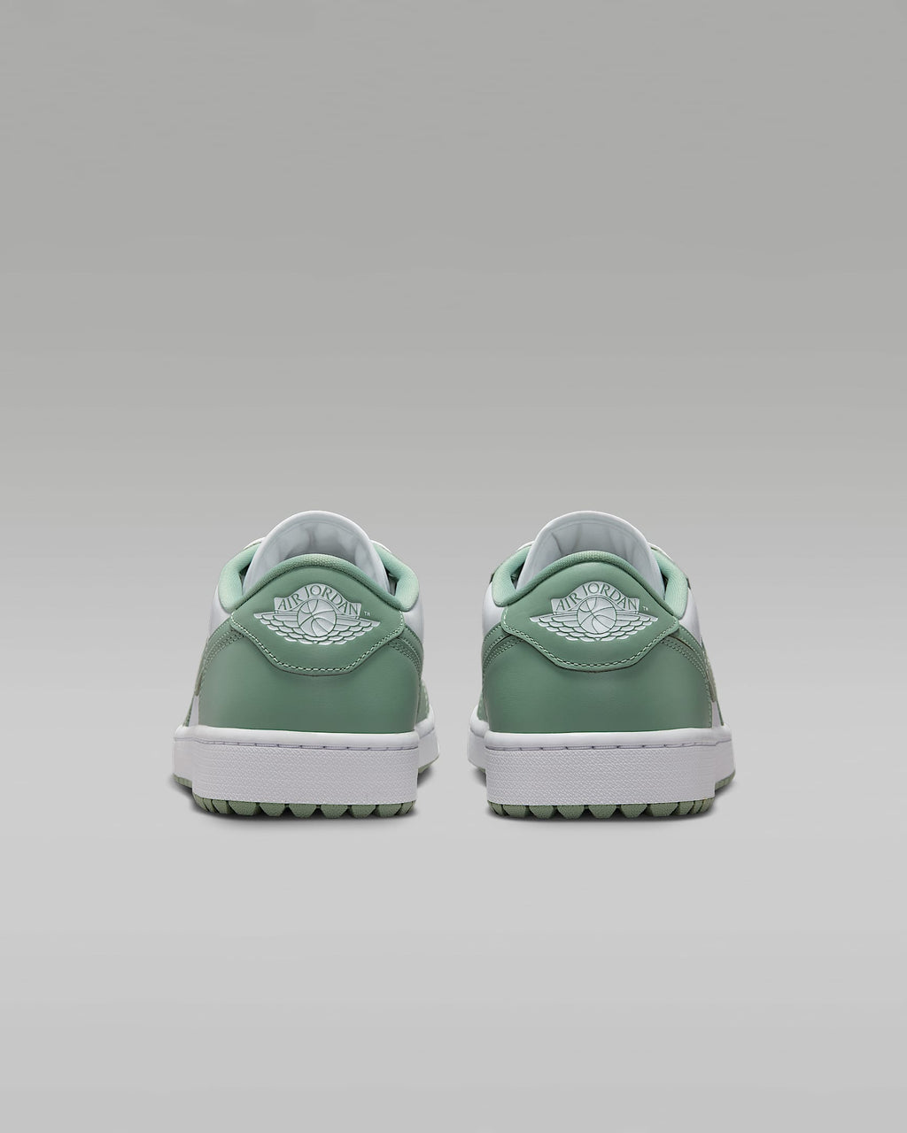 nike mens low top shoes Air Jordan 1 Low OG White Jade Green Leather Sneakers