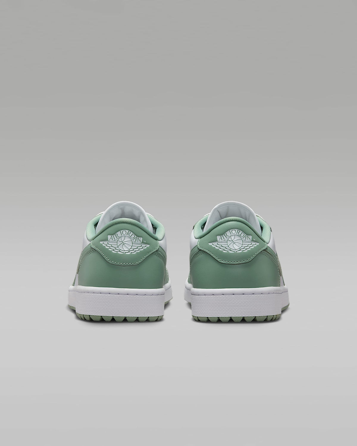 nike mens low top shoes Air Jordan 1 Low OG White Jade Green Leather Sneakers