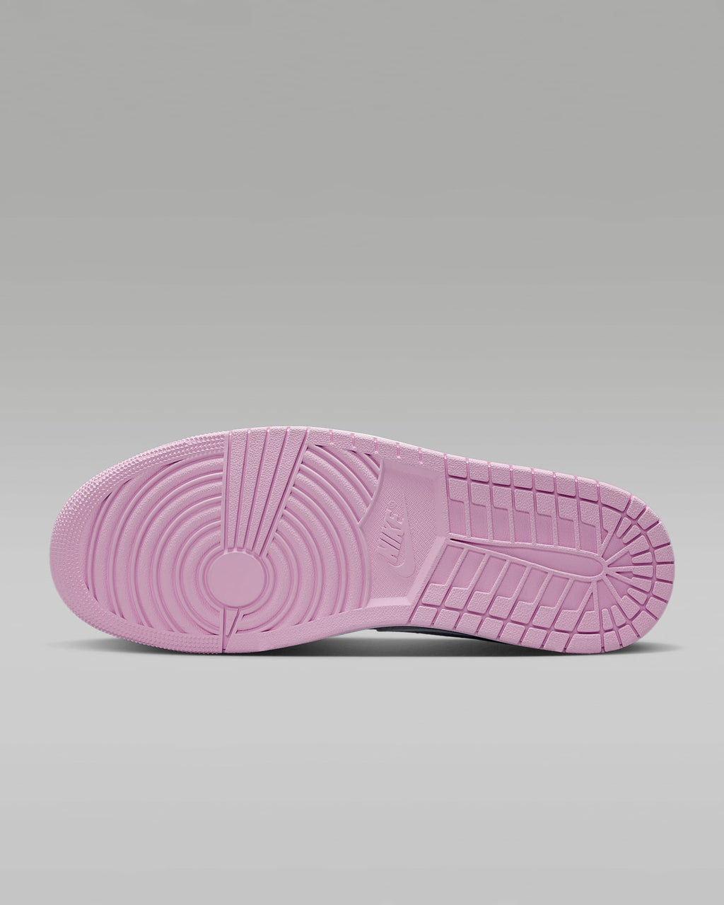 nike mens low top shoes Air Jordan 1 Low White Pink Mixed-Material Sneakers