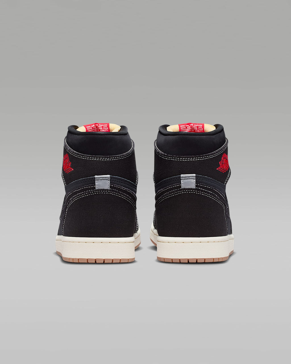 nike shoes for men   Air Jordan 1 High OG Black Sail and Gym Red Sneakers