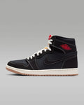nike shoes for men   Air Jordan 1 High OG Black Sail and Gym Red Sneakers