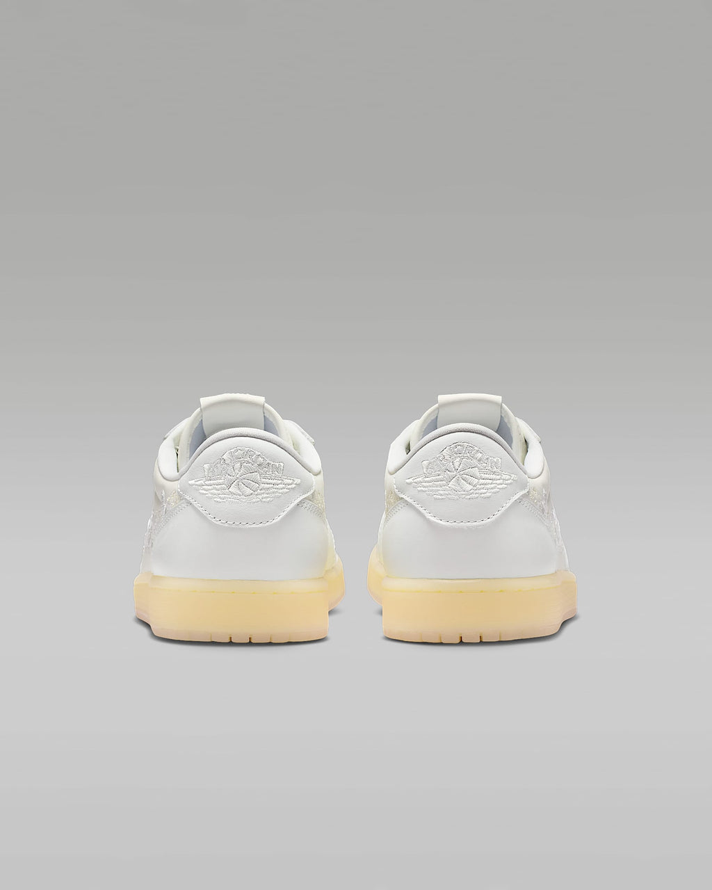 nike mens low top shoes Air Jordan 1 Low OG x Off-White Floral Embroidery Gum Sole Sneakers