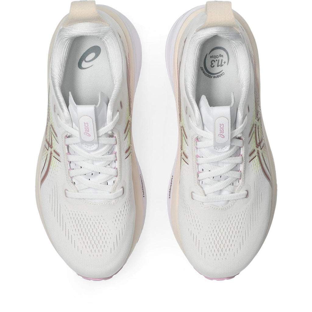 Asics  shoes  neutral running shoes mens  sneakers Gel-Kayano 33 White / Dusty Rose