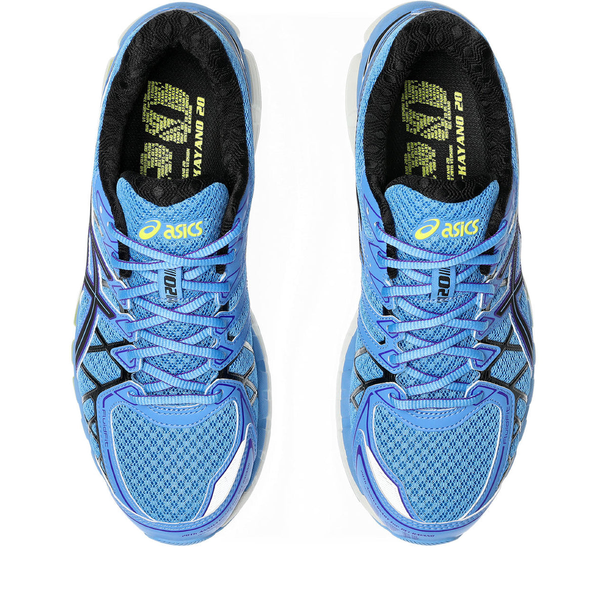 Asics  shoes  neutral running shoes mens  sneakers Gel-Kayano 20 Bright Blue / Black / Purple