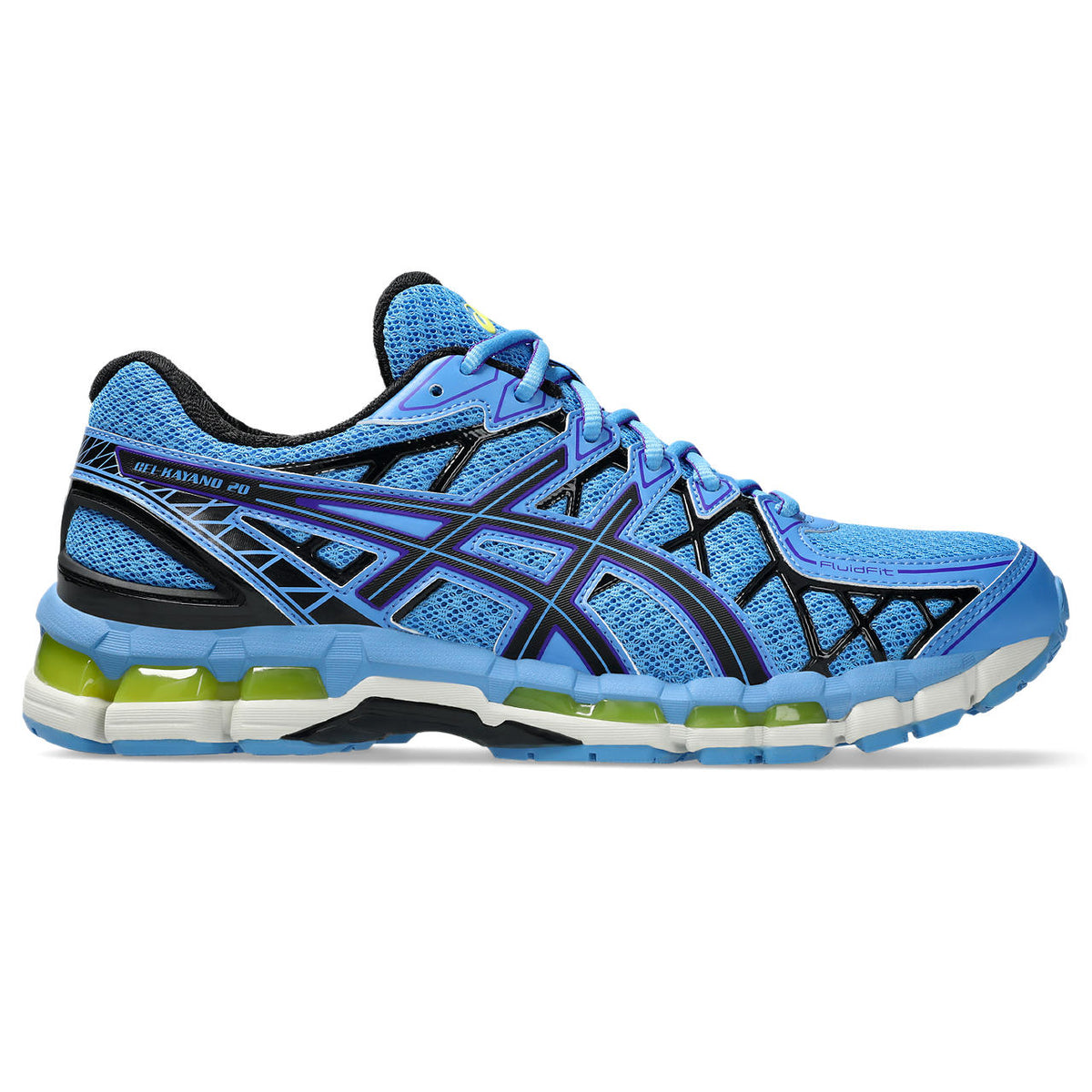 Asics  shoes  neutral running shoes mens  sneakers Gel-Kayano 20 Bright Blue / Black / Purple