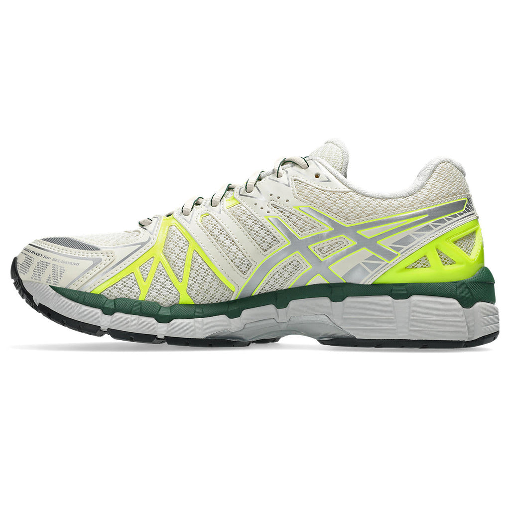 Asics  shoes  neutral running shoes mens  sneakers Gel-Kayano 20 Cream / Fluorescent Yellow / Dark Green