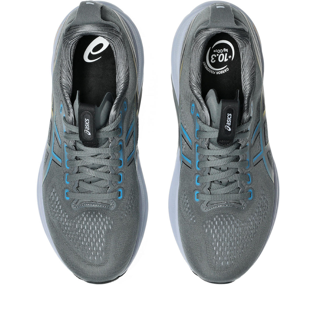 Asics  shoes  neutral running shoes mens  sneakers Gel-Kayano 31 Sheet Rock / Blue / Golden Yellow