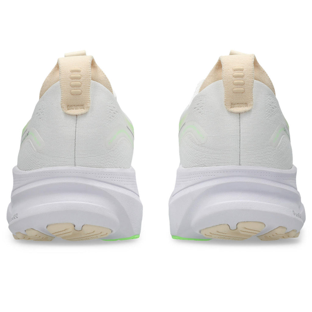 Asics  shoes  neutral running shoes mens  sneakers Gel-Kayano 31 White / Neon Green