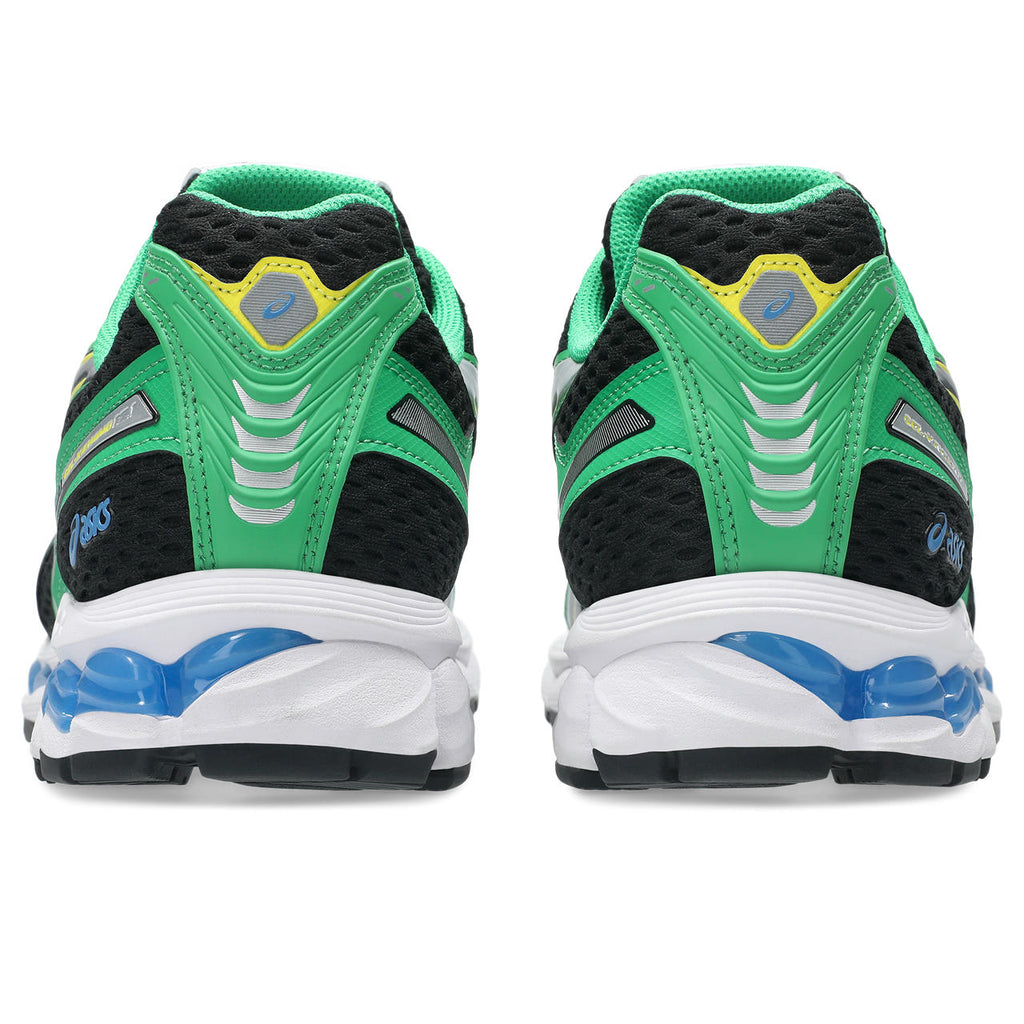 Asics  shoes  neutral running shoes mens  sneakers Gel-Nimbus 9 Green / Black / Silver / Yellow