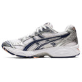 Asics  shoes  neutral running shoes mens  sneakers Gel-Kayano 14 White / Metallic Silver / Dark Navy