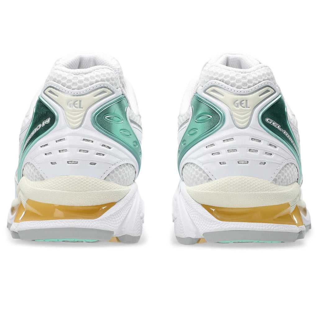 Asics  shoes  neutral running shoes mens  sneakers Gel-Kayano 14 White / Metallic Teal