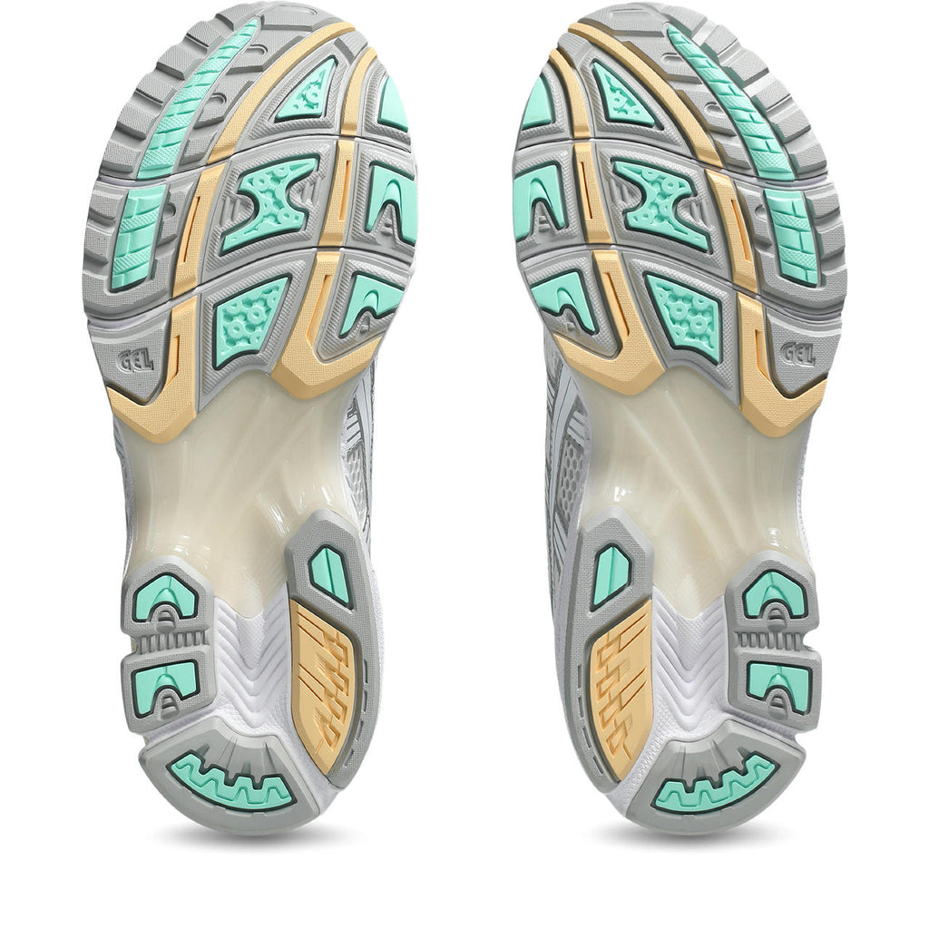 Asics  shoes  neutral running shoes mens  sneakers Gel-Kayano 14 White / Metallic Teal