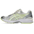 Asics  shoes  neutral running shoes mens  sneakers Gel-Kayano 14 White / Metallic Silver / Lime Green