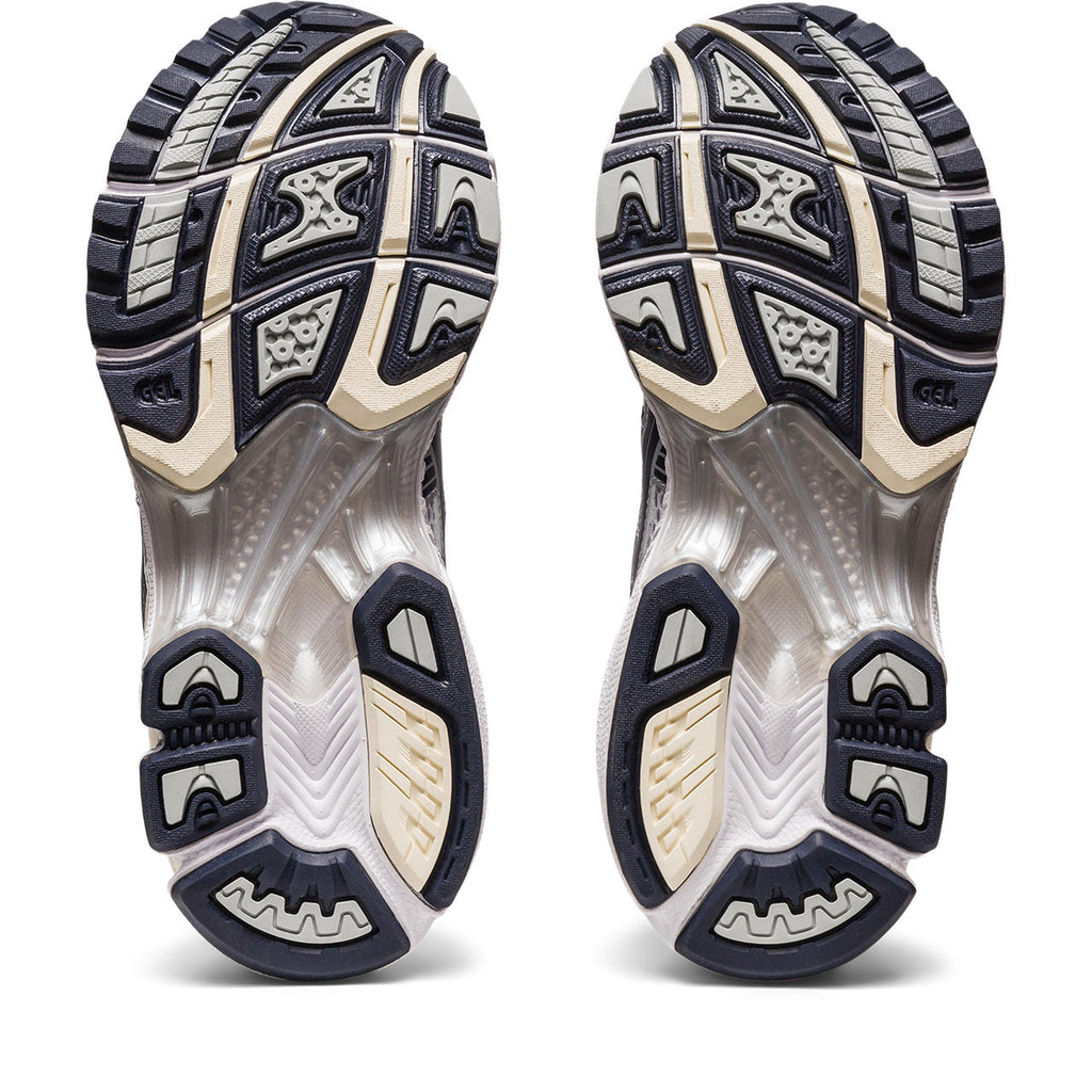 Asics  shoes  neutral running shoes mens  sneakers Gel-Kayano 14 White / Cream / Metallic Silver / Navy