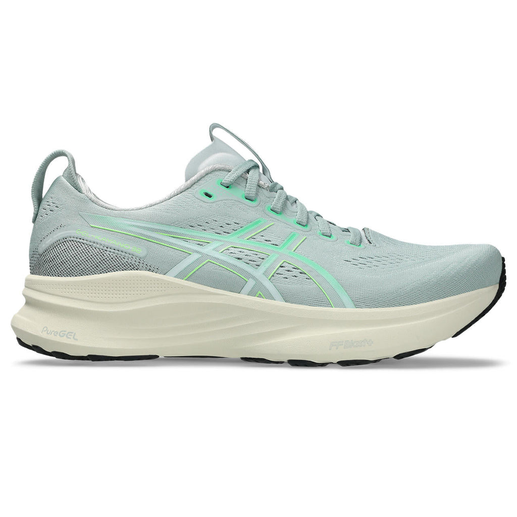Asics  shoes  neutral running shoes mens  sneakers Gel-Kayano 32 Light Sage / Neon Green