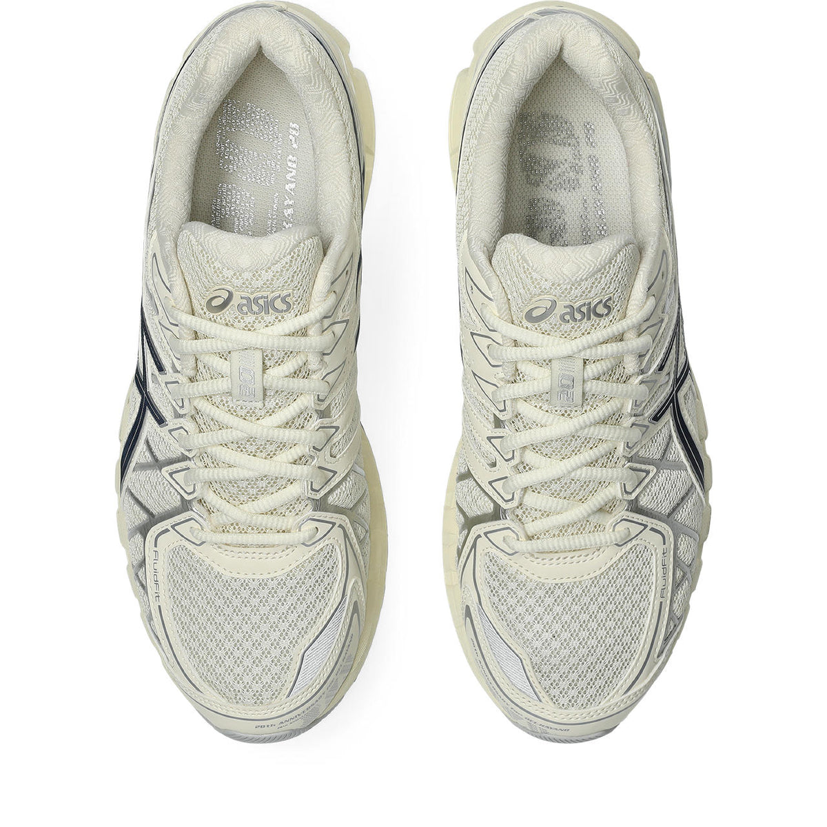 Asics  shoes  neutral running shoes mens  sneakers Gel-Kayano 20 Cream / Navy / Silver