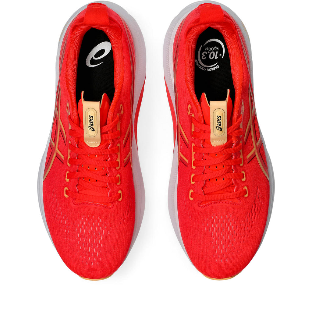 Asics  shoes  neutral running shoes mens  sneakers Gel-Kayano 32 Red / Gold / White