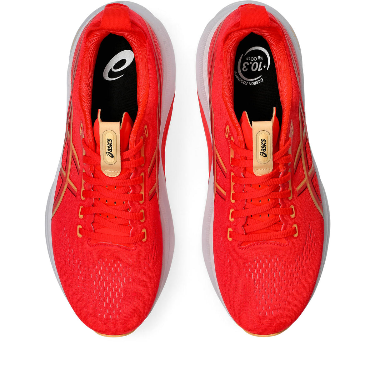 Asics  shoes  neutral running shoes mens  sneakers Gel-Kayano 32 Red / Gold / White