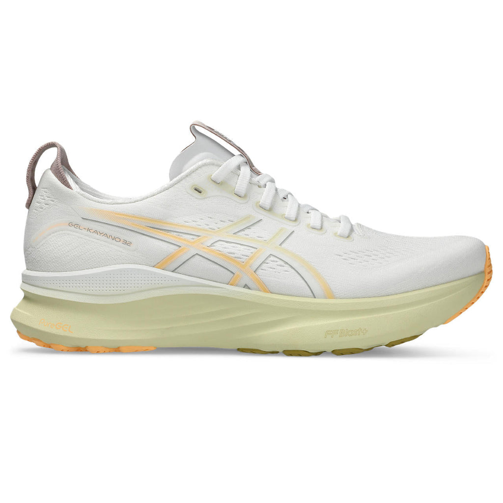Asics  shoes  neutral running shoes mens  sneakers Gel-Kayano 32 White / Pale Yellow