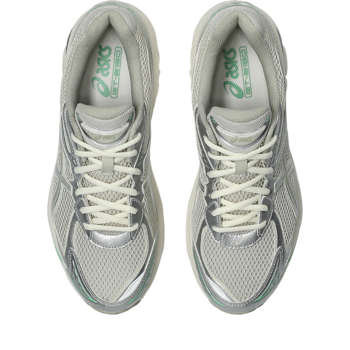 Asics  shoes  neutral running shoes mens  sneakers GT-2160 Silver / Off-White / Light Green