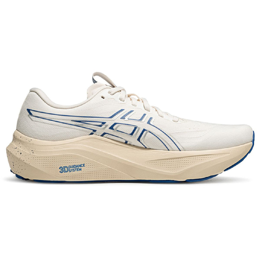 Asics  shoes  neutral running shoes mens  sneakers GT-2000 14 White / Beige / Blue