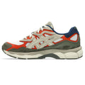 Asics womens shoes  neutral running shoes mens  sneakers Gel-NYC – White/Orange/Olive Green Sneaker