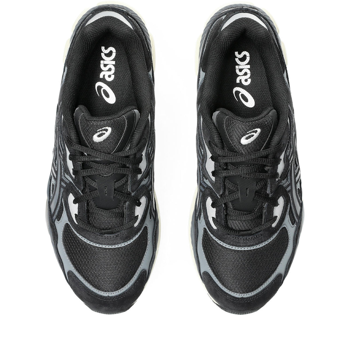 Asics womens shoes  neutral running shoes mens  sneakers Gel-NYC – Black/Dark Grey Sneaker
