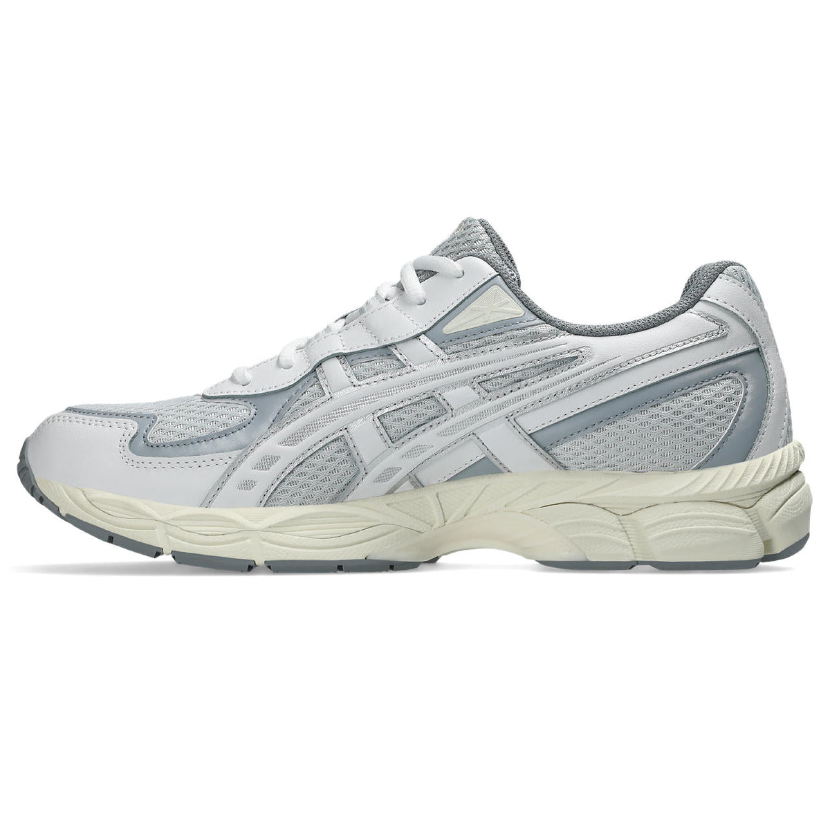 Asics womens shoes  neutral running shoes mens  sneakers Gel-NYC – White/Light Grey Sneaker