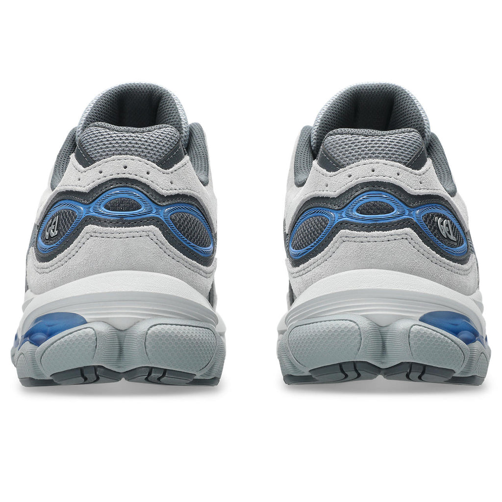 Asics womens shoes  neutral running shoes mens  sneakers Gel-NYC – Light Grey/Dark Grey/Blue Sneaker