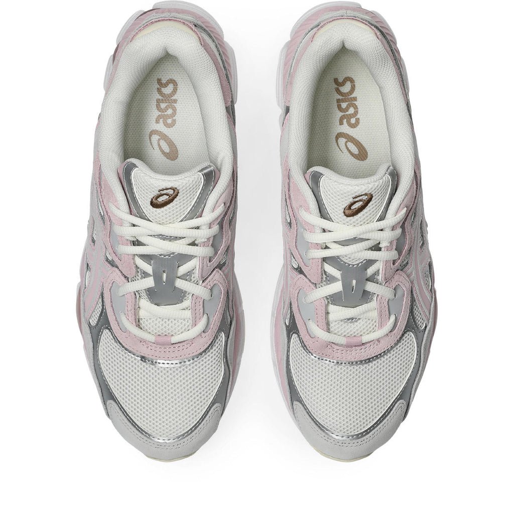 Asics womens shoes  neutral running shoes mens  sneakers Gel-NYC – Silver/Light Pink Sneaker